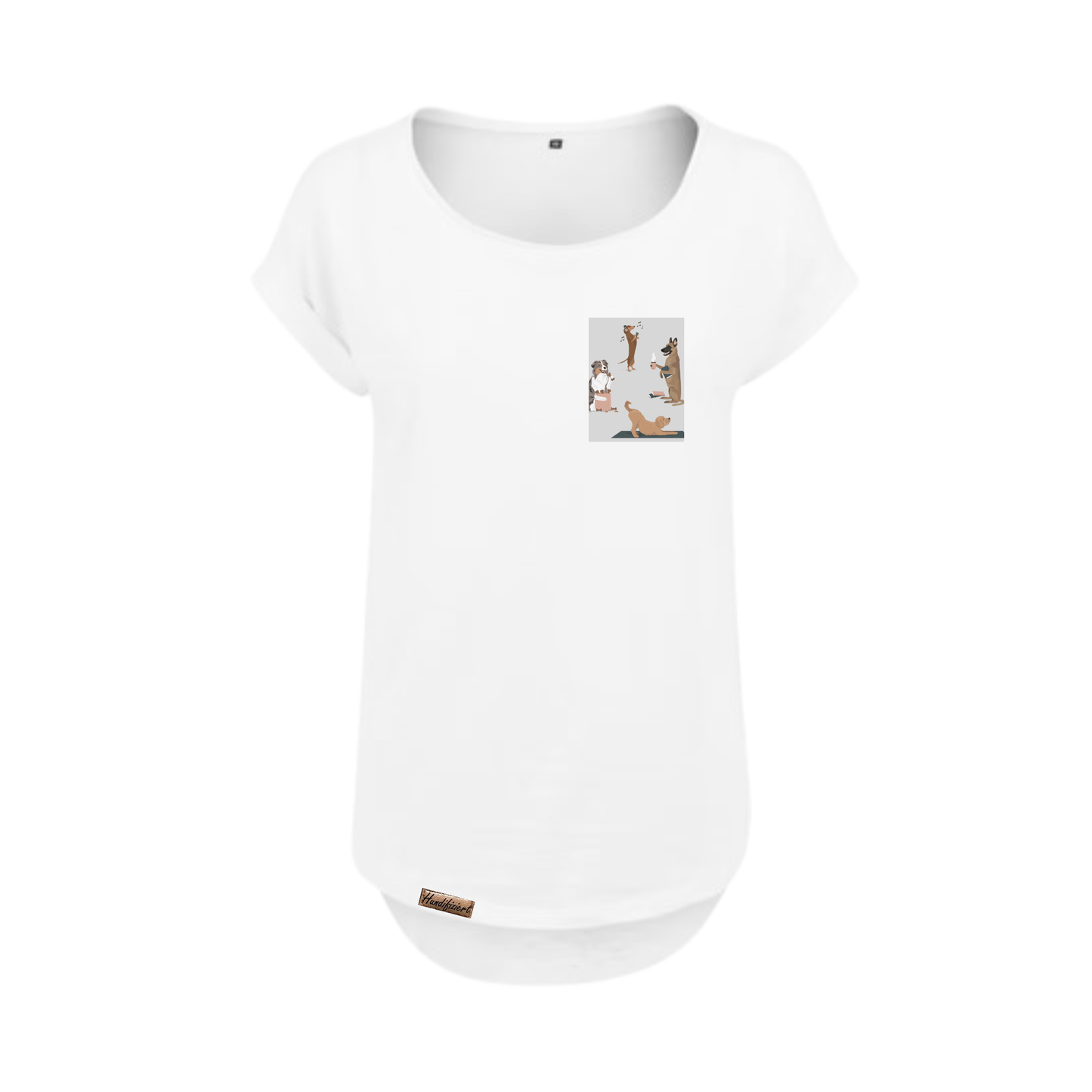 Hundifiziert T-Shirt mit Brusttasche