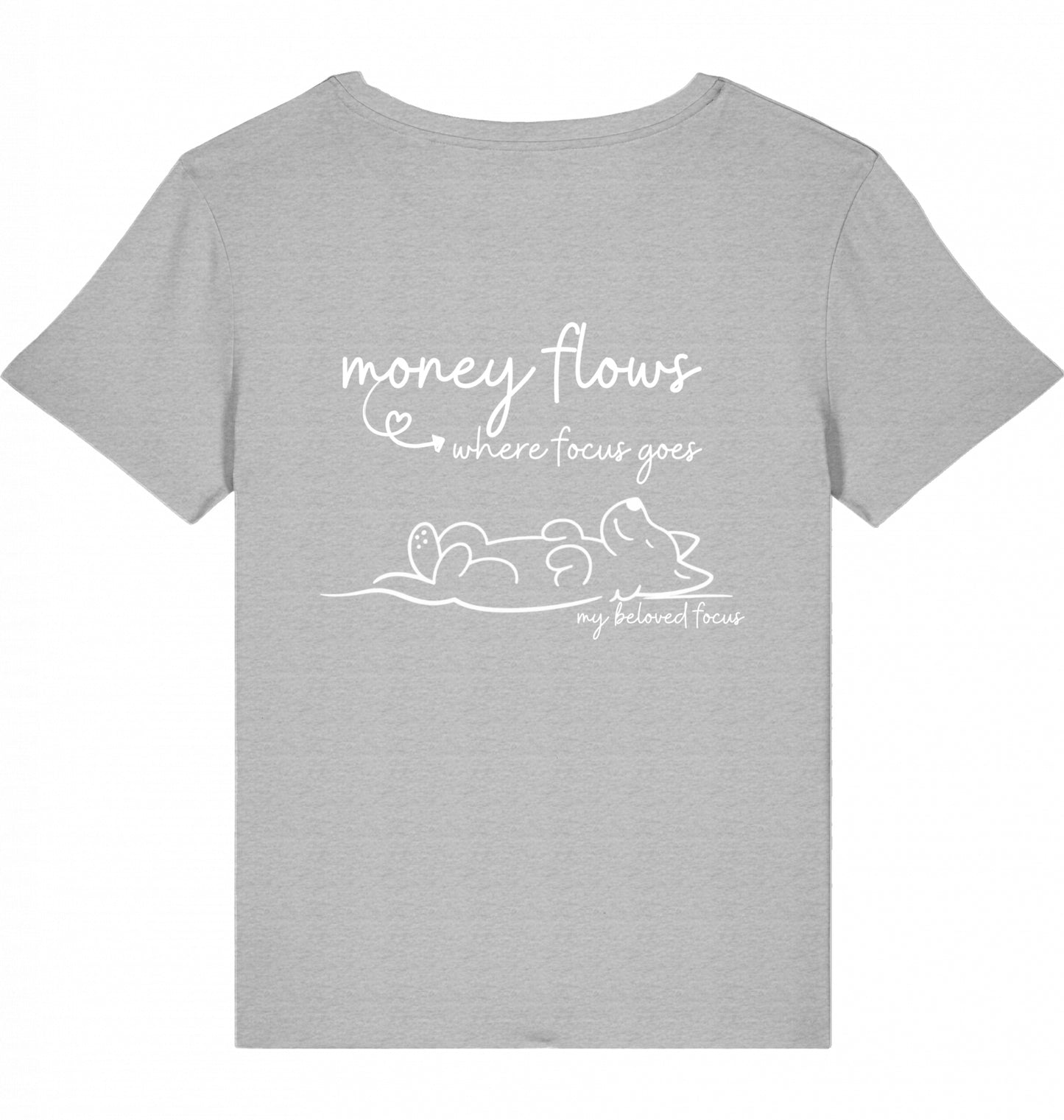Hundifiziert Statement Shirt grau