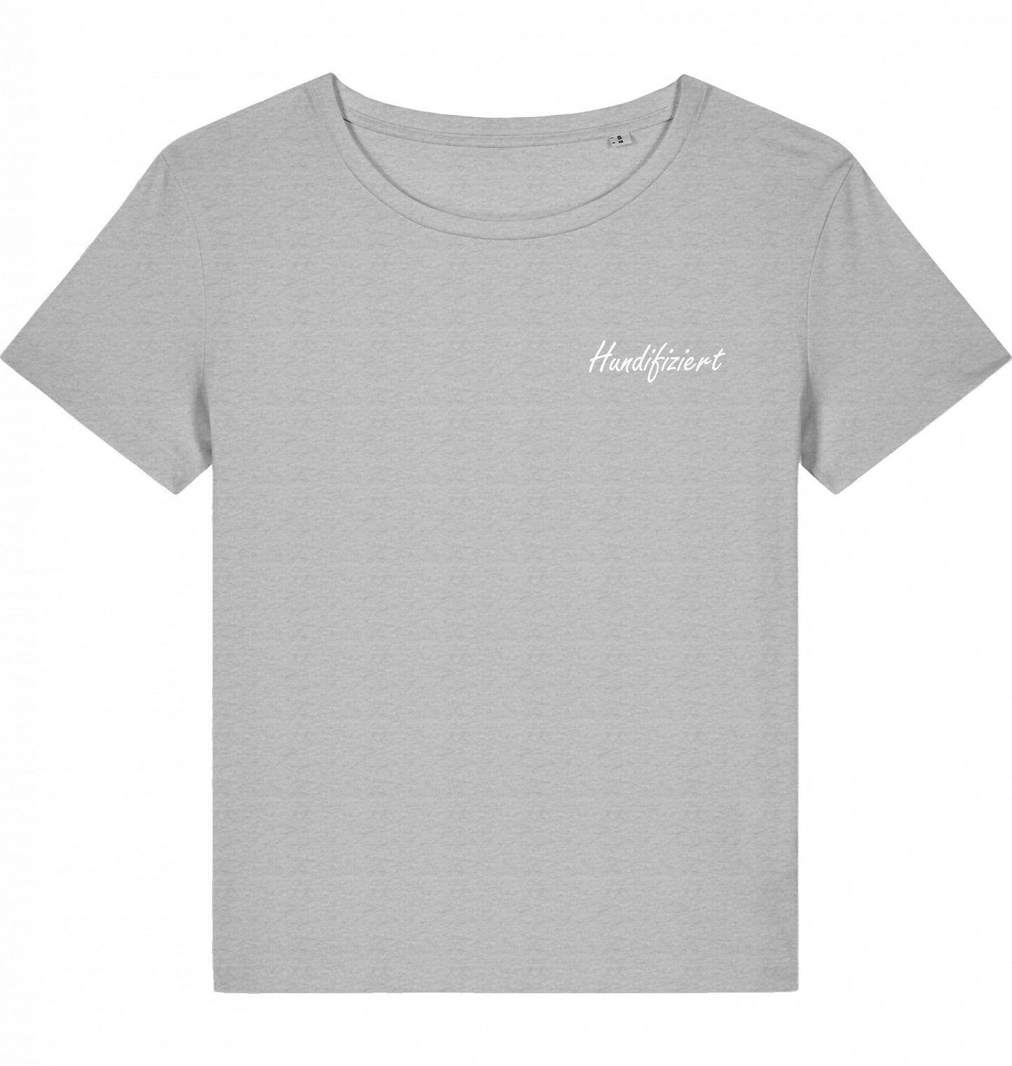 Hundifiziert Statement Shirt grau